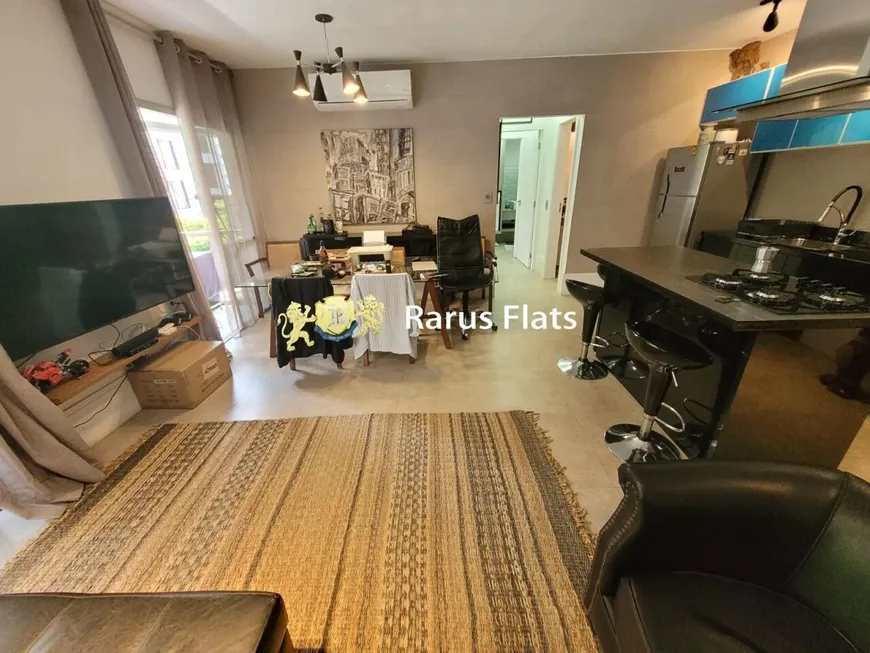 Foto 1 de Flat com 1 Quarto para alugar, 60m² em Vila Nova Conceição, São Paulo