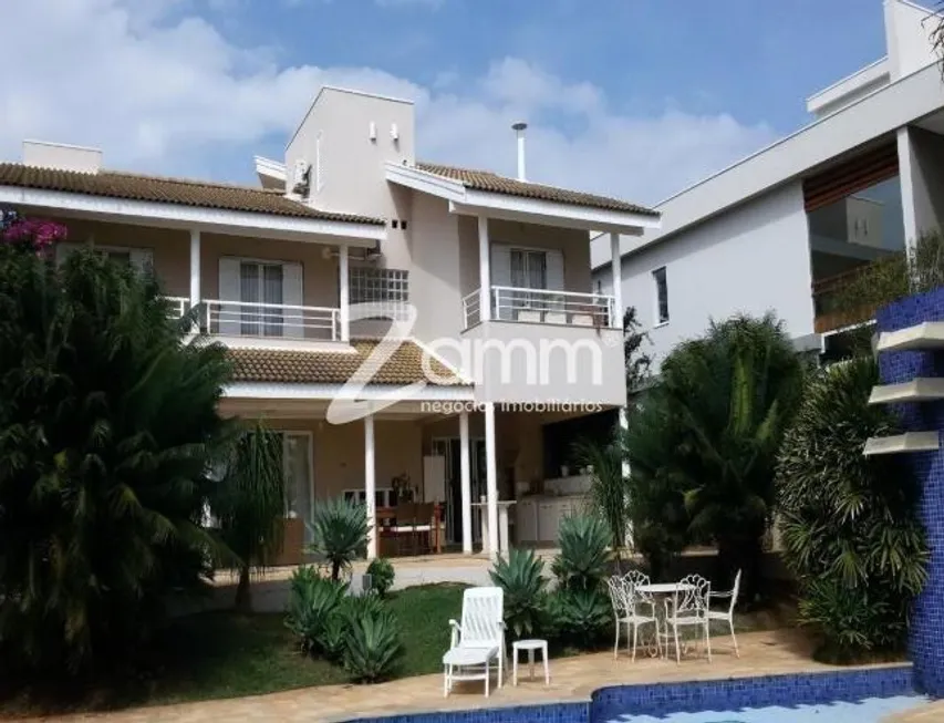 Foto 1 de Casa de Condomínio com 4 Quartos à venda, 330m² em Loteamento Alphaville Campinas, Campinas