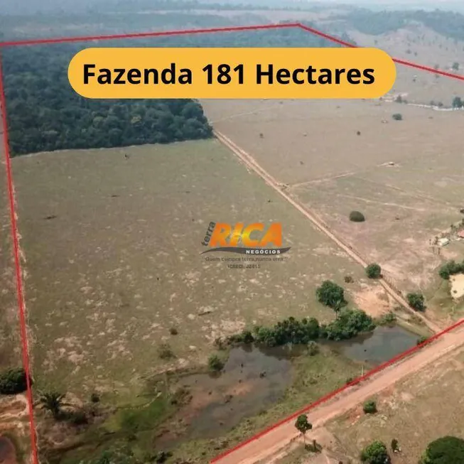 Foto 1 de Fazenda/Sítio à venda, 1810000m² em Centro, Itapuã do Oeste