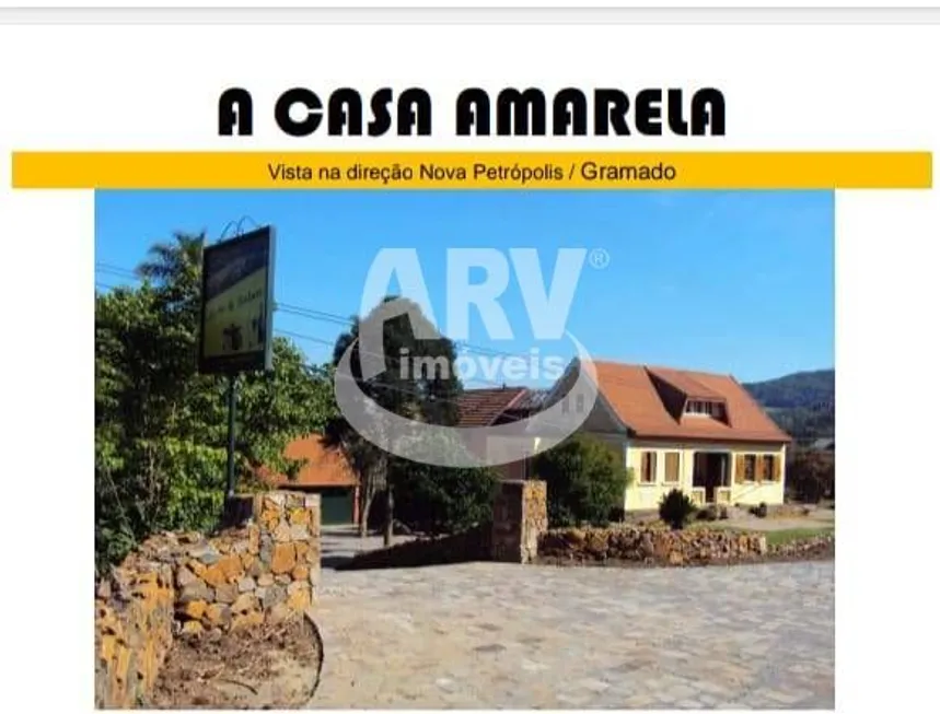 Foto 1 de Ponto Comercial com 11 Quartos à venda, 1083m² em Linha Brasil, Nova Petrópolis