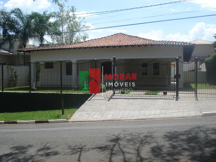 Foto 1 de Casa de Condomínio com 3 Quartos para alugar, 402m² em Bairro Marambaia, Vinhedo