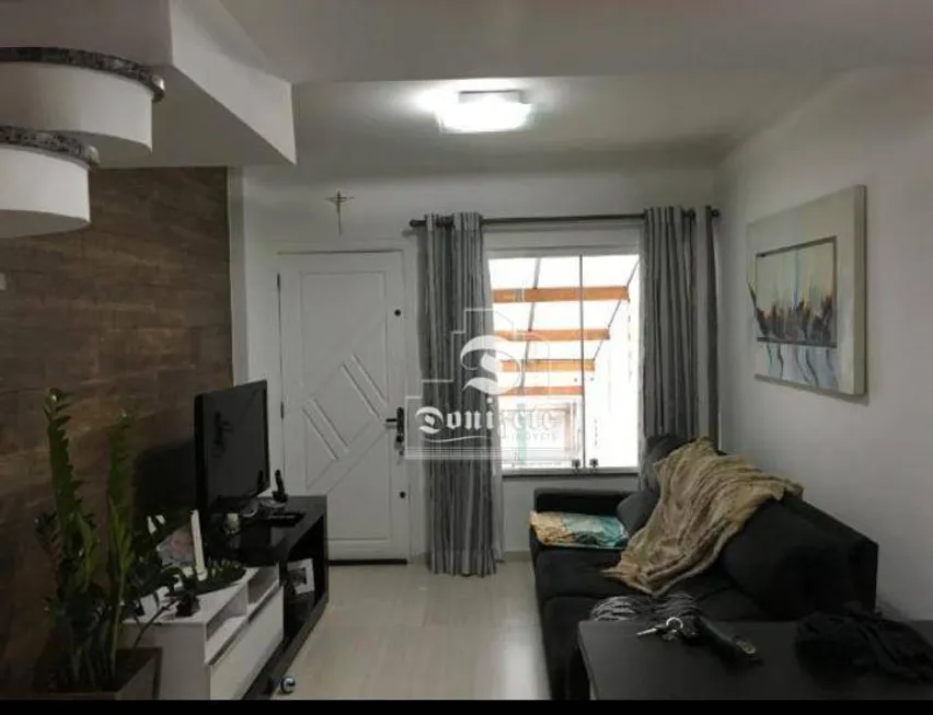 Foto 1 de Sobrado com 3 Quartos à venda, 115m² em Vila Linda, Santo André