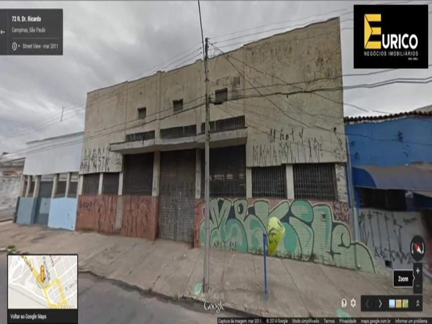 Foto 1 de Galpão/Depósito/Armazém à venda, 2000m² em Centro, Campinas