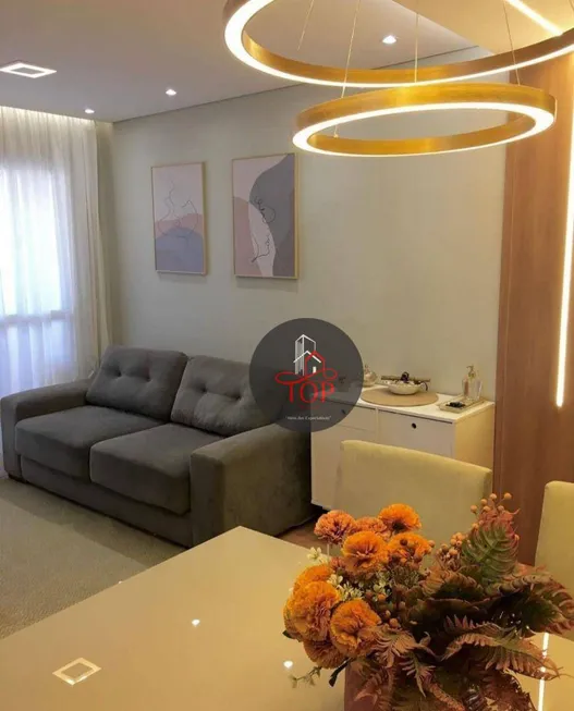 Foto 1 de Apartamento com 2 Quartos à venda, 54m² em Vila Alpina, Santo André
