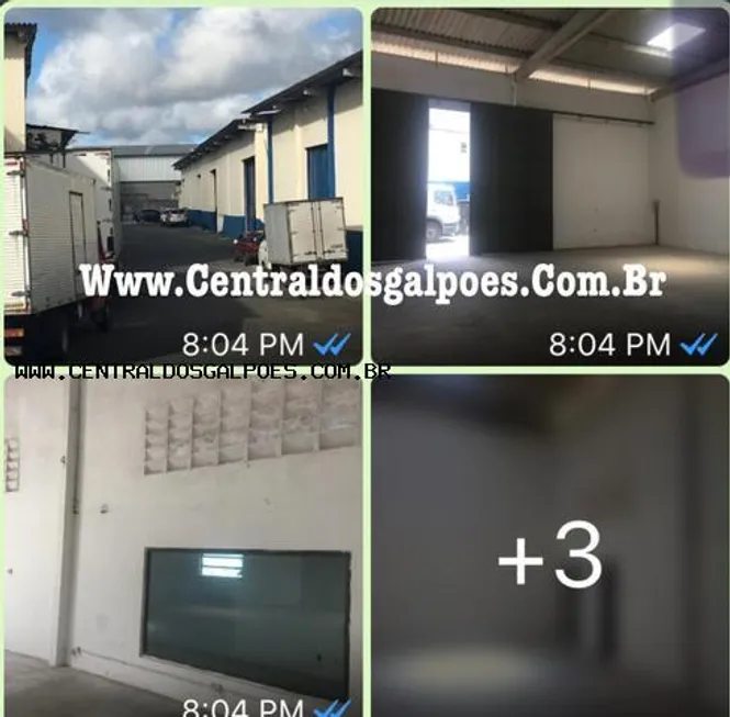 Foto 1 de Galpão/Depósito/Armazém para alugar, 200m² em Porto Seco Pirajá, Salvador