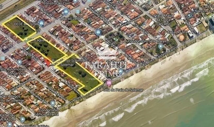Foto 1 de Lote/Terreno à venda, 9312m² em Solemar, Praia Grande