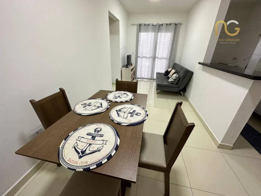 Foto 1 de Apartamento com 1 Quarto à venda, 46m² em Maracanã, Praia Grande