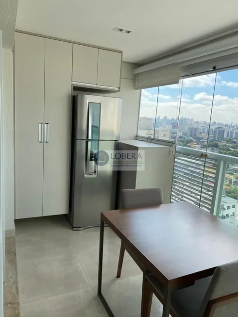 Foto 1 de Apartamento com 1 Quarto para alugar, 33m² em Brooklin, São Paulo