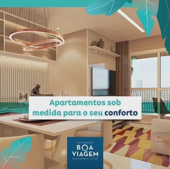 Foto 1 de Apartamento com 2 Quartos à venda, 45m² em Imbiribeira, Recife