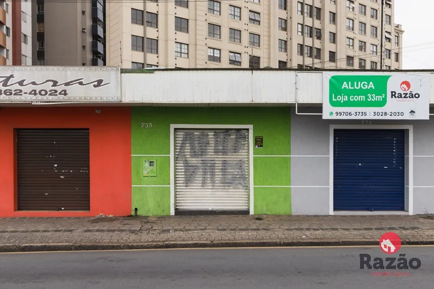Foto 1 de Ponto Comercial para alugar, 32m² em Cristo Rei, Curitiba
