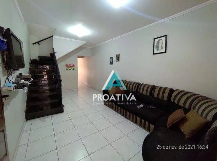 Foto 1 de Sobrado com 3 Quartos à venda, 184m² em Jardim Vila Rica, Santo André