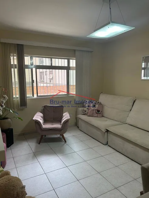 Foto 1 de Apartamento com 2 Quartos à venda, 95m² em Pompeia, Santos