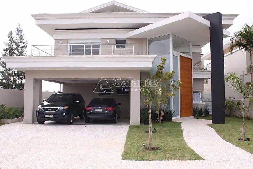 Foto 1 de Casa de Condomínio com 4 Quartos para alugar, 430m² em Alphaville Dom Pedro, Campinas
