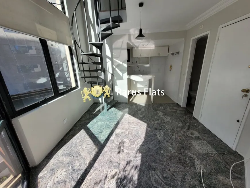 Foto 1 de Flat com 1 Quarto para alugar, 40m² em Itaim Bibi, São Paulo