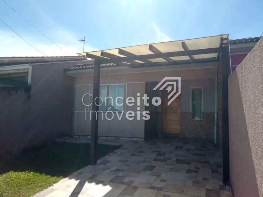 Foto 1 de Casa com 2 Quartos à venda, 69m² em Uvaranas, Ponta Grossa