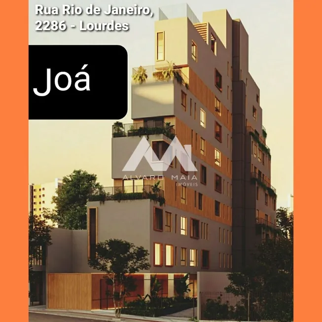 Foto 1 de Apartamento com 3 Quartos à venda, 103m² em Lourdes, Belo Horizonte
