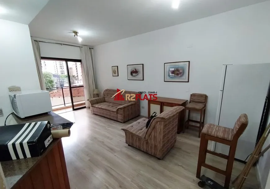 Foto 1 de Flat com 1 Quarto à venda, 42m² em Vila Nova Conceição, São Paulo