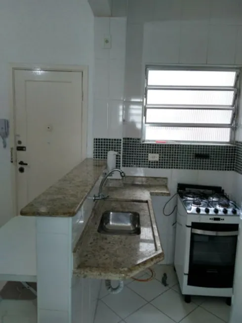 Foto 1 de Apartamento com 1 Quarto à venda, 40m² em Boqueirão, Santos