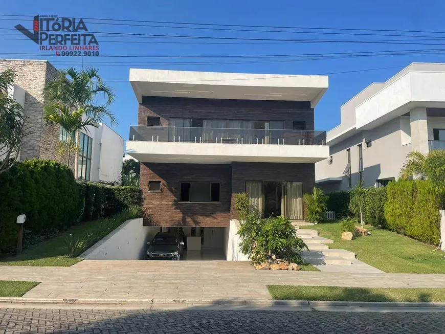 Foto 1 de Casa de Condomínio com 4 Quartos para venda ou aluguel, 450m² em Alphaville Eusebio, Eusébio