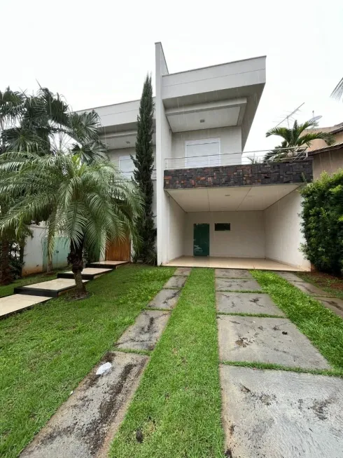 Foto 1 de Casa de Condomínio com 4 Quartos à venda, 338m² em Loteamento Portal do Sol I, Goiânia