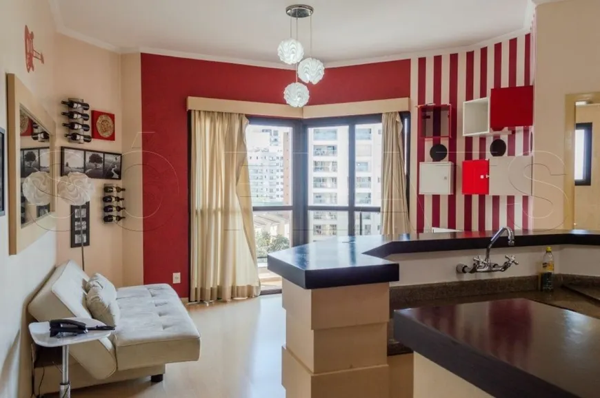 Foto 1 de Apartamento com 1 Quarto à venda, 35m² em Morumbi, São Paulo