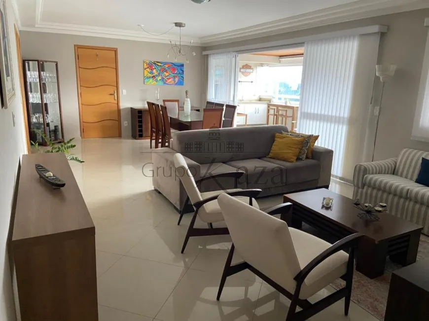 Foto 1 de Apartamento com 3 Quartos para alugar, 150m² em Parque Residencial Aquarius, São José dos Campos