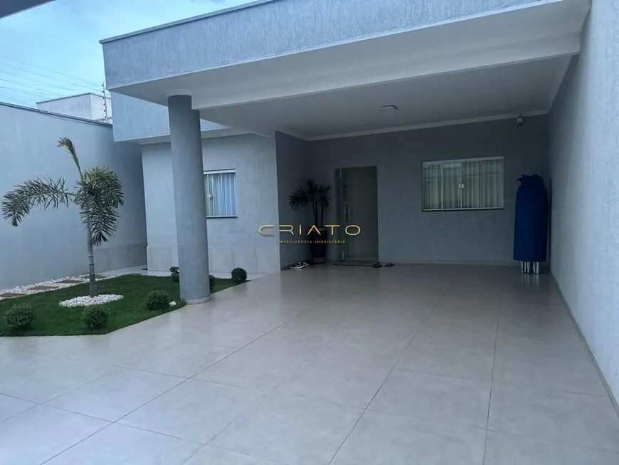 Foto 1 de Casa com 3 Quartos à venda, 125m² em Residencial Portal do Cerrado, Anápolis