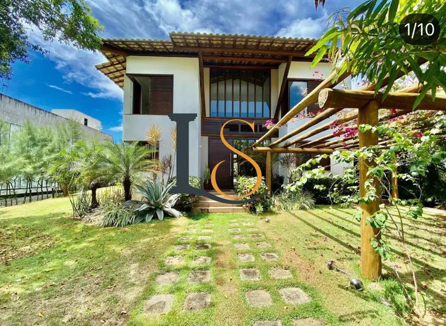 Foto 1 de Casa de Condomínio com 4 Quartos à venda, 380m² em Itacimirim Monte Gordo, Camaçari