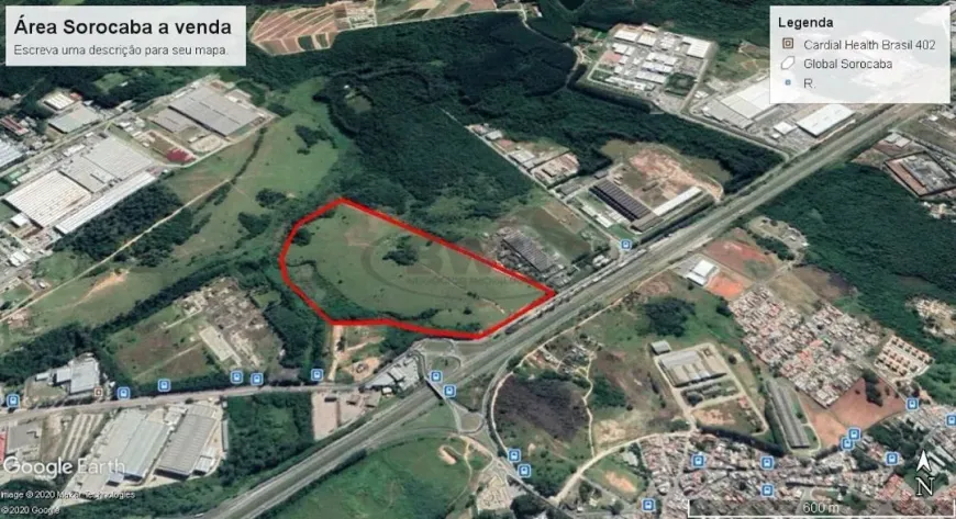 Foto 1 de Lote/Terreno à venda, 262518m² em Iporanga, Sorocaba