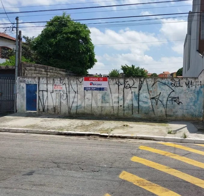 Foto 1 de Lote/Terreno à venda, 280m² em Jardim Santa Maria, São Paulo