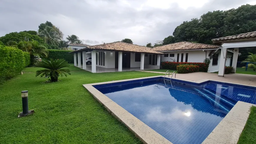 Foto 1 de Casa de Condomínio com 4 Quartos à venda, 370m² em Estrada do Coco, Lauro de Freitas