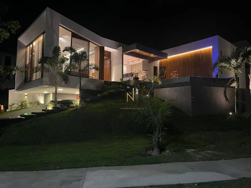 Foto 1 de Casa com 4 Quartos à venda, 280m² em Alphaville Litoral Norte 2, Camaçari