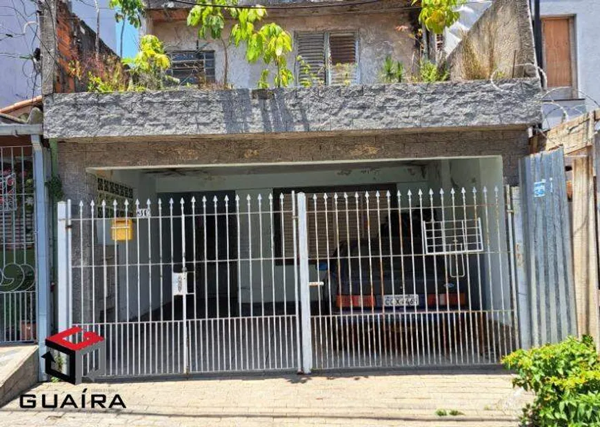 Foto 1 de Sobrado com 4 Quartos à venda, 150m² em Vila Scarpelli, Santo André