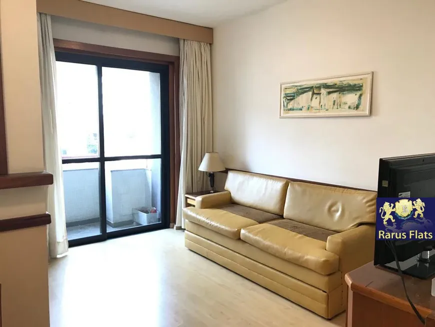 Foto 1 de Flat com 1 Quarto à venda, 40m² em Pinheiros, São Paulo