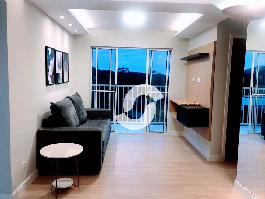 Foto 1 de Apartamento com 2 Quartos à venda, 59m² em Sapê, Niterói