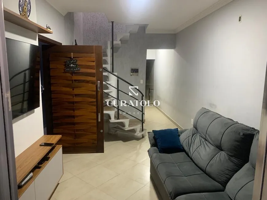 Foto 1 de Sobrado com 3 Quartos à venda, 155m² em Condominio Maracana, Santo André