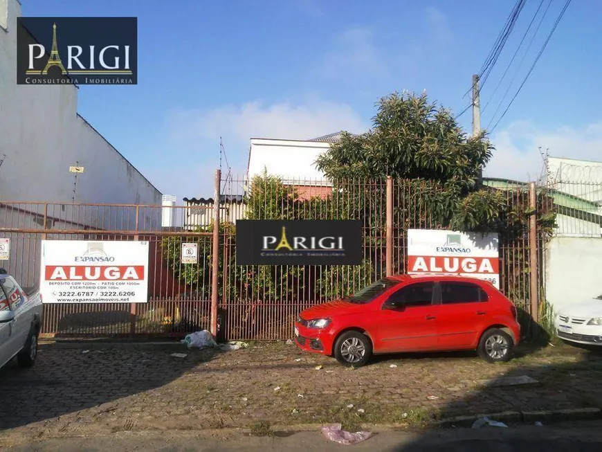 Foto 1 de Galpão/Depósito/Armazém para alugar, 1300m² em Navegantes, Porto Alegre