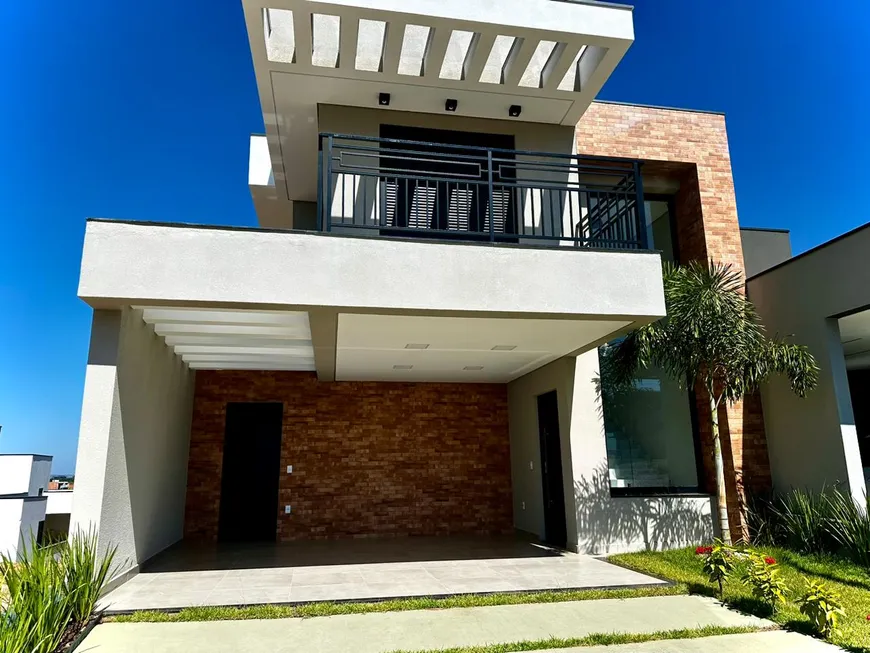Foto 1 de Casa de Condomínio com 3 Quartos à venda, 166m² em Loteamento Park Gran Reserve, Indaiatuba
