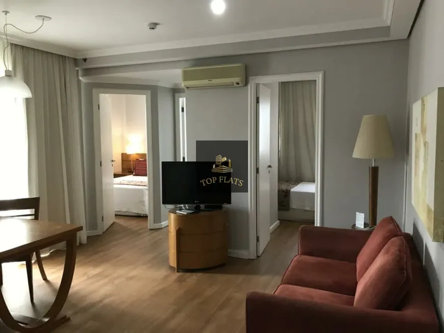 Foto 1 de Flat com 1 Quarto para alugar, 47m² em Consolação, São Paulo