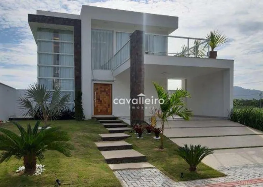Foto 1 de Casa de Condomínio com 3 Quartos à venda, 288m² em Inoã, Maricá