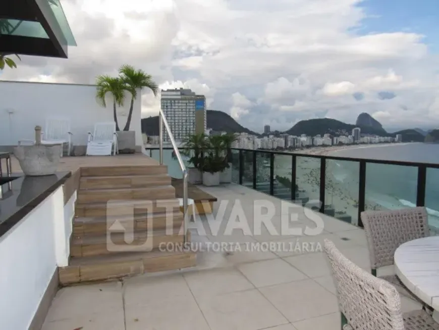 Foto 1 de Cobertura com 4 Quartos à venda, 400m² em Copacabana, Rio de Janeiro