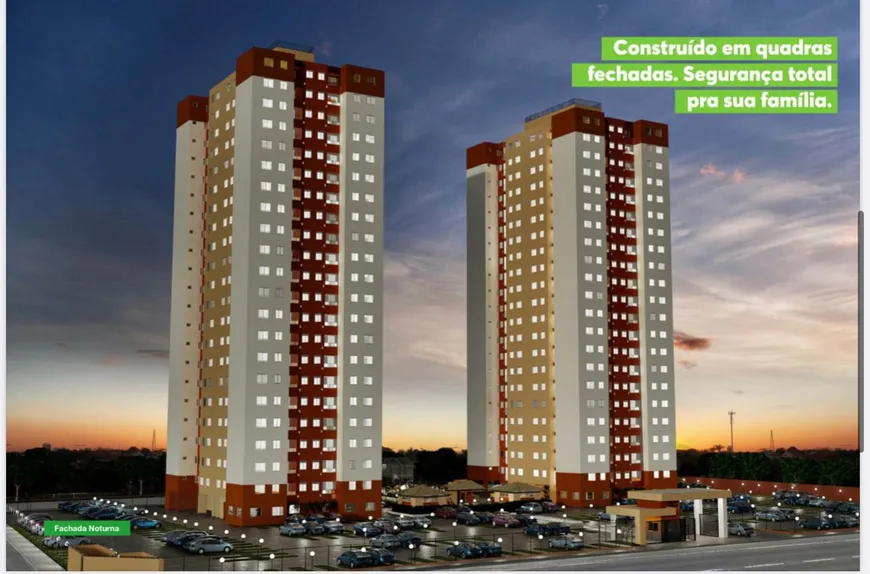 Foto 1 de Apartamento com 2 Quartos à venda, 53m² em Parque Oeste Industrial, Goiânia