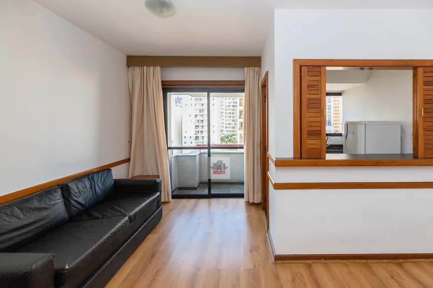 Foto 1 de Flat com 1 Quarto para alugar, 45m² em Jardins, São Paulo