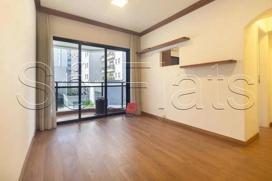 Foto 1 de Flat com 1 Quarto à venda, 45m² em Jardins, São Paulo