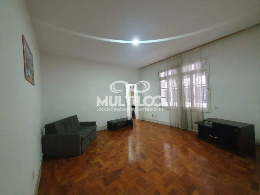 Foto 1 de Apartamento com 3 Quartos para alugar, 90m² em Gonzaga, Santos