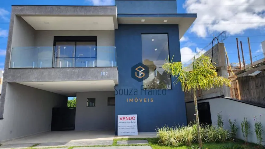 Foto 1 de Casa de Condomínio com 3 Quartos à venda, 205m² em Vila Socorro, Mogi das Cruzes