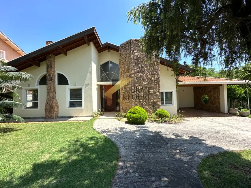 Foto 1 de Casa de Condomínio com 3 Quartos à venda, 270m² em Loteamento Alphaville Campinas, Campinas