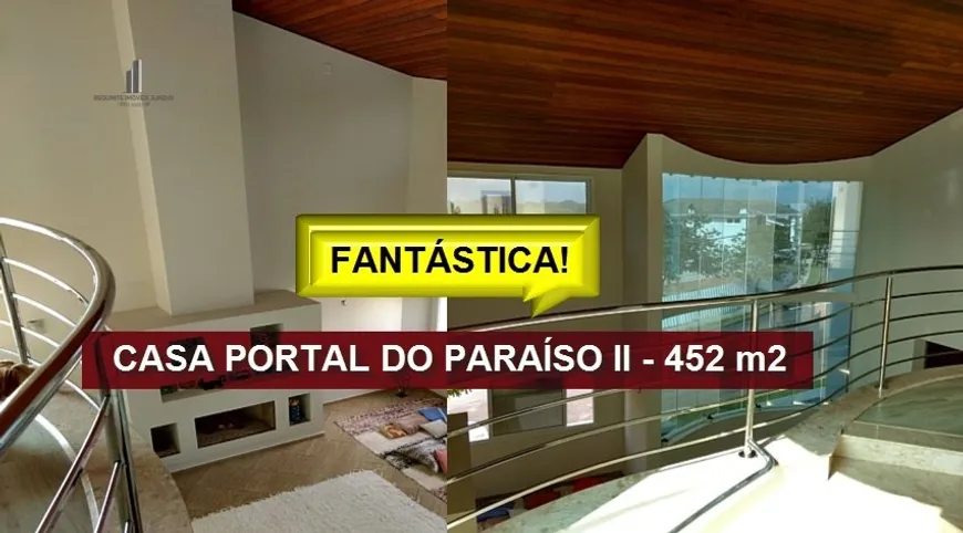 Foto 1 de Casa de Condomínio com 4 Quartos à venda, 452m² em Engordadouro, Jundiaí