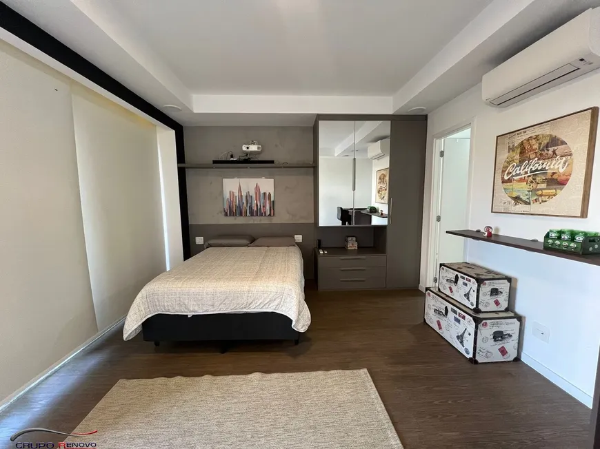Foto 1 de Apartamento com 1 Quarto para alugar, 43m² em Brooklin, São Paulo