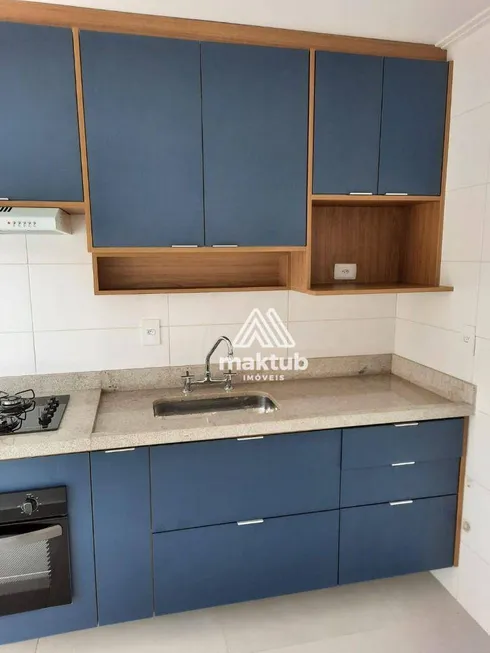 Foto 1 de Apartamento com 2 Quartos para alugar, 64m² em Centro, Santo André